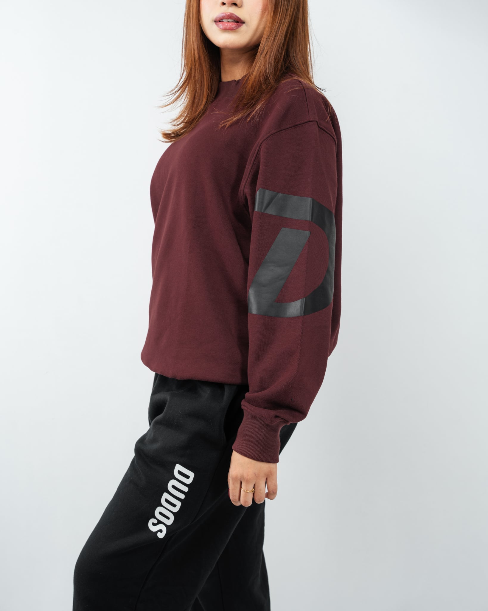 WOMEN'S REDWINE SWEATSHIRT