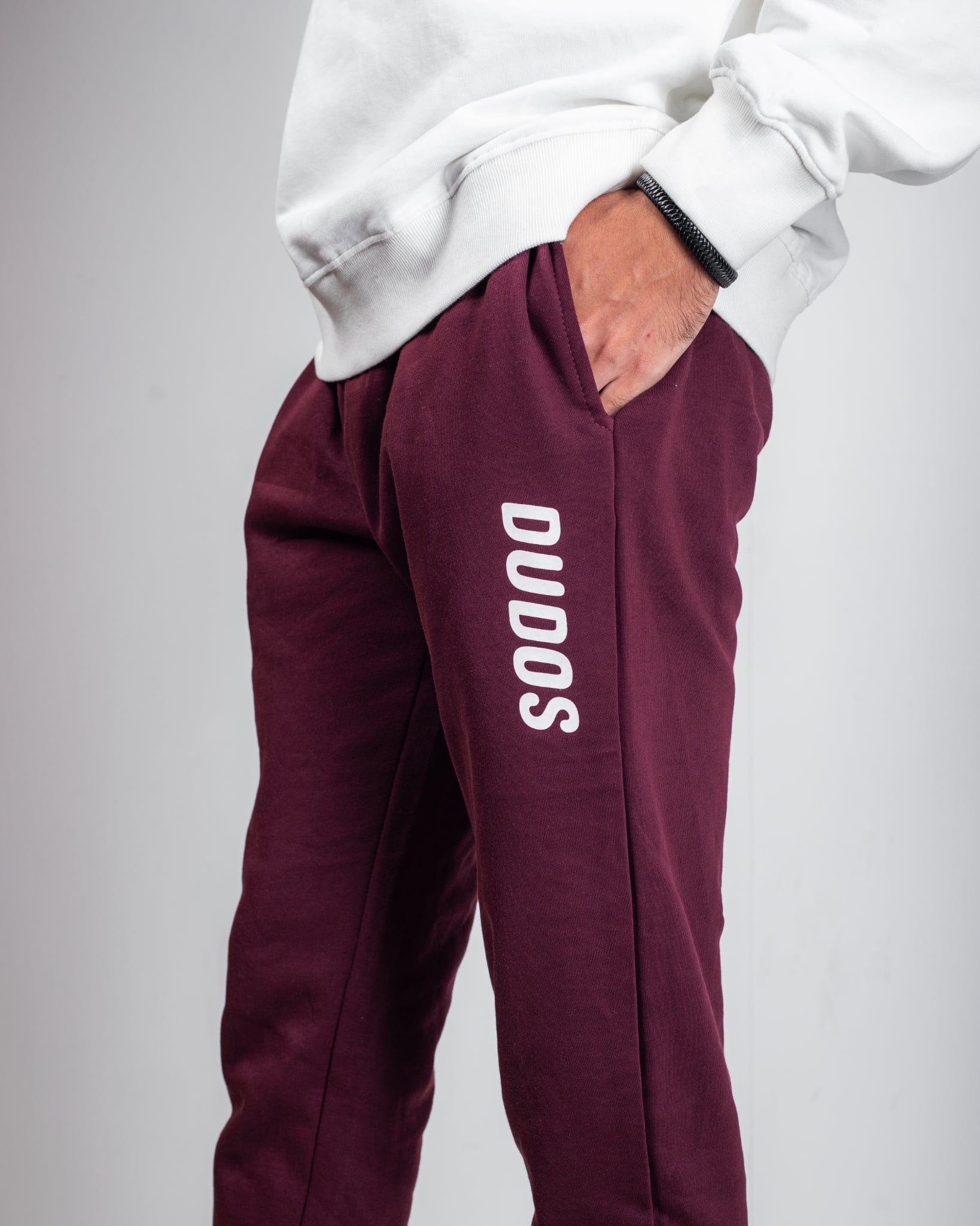 MAROON JOGGERS MEN