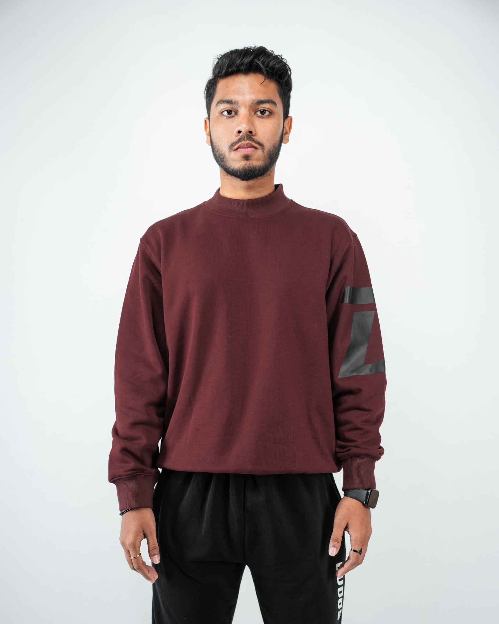 MEN'S OVERSIZED REDWINE SWEATSHIRT